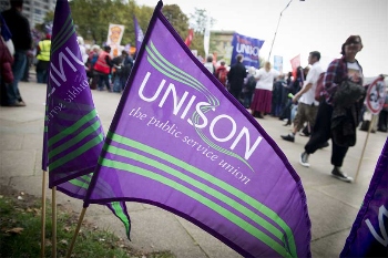 Unison starts balloting staff on strikes image