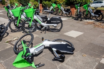 Wandsworth to ban riders ‘abandoning’ e-bikes in busy areas image